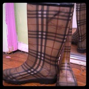 Classic Original Burberry Rain Boots